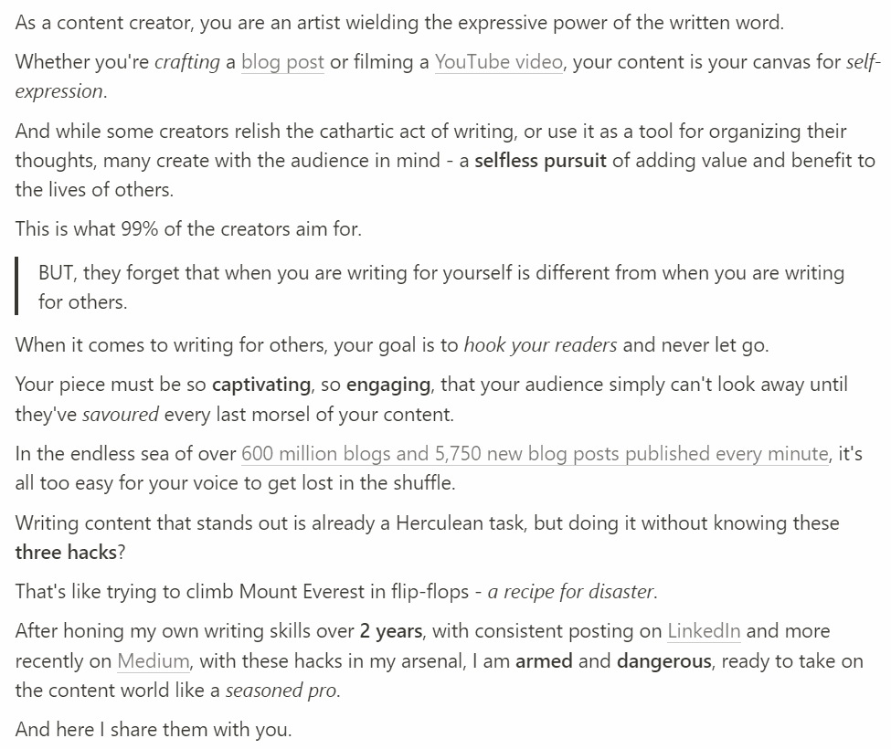 Raw Version vs Edited Version